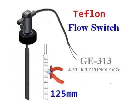 PTFE Teflon Paddle Flow Switches